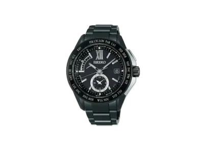 SEIKO Brightz Solar Radio World Time Executive Line "Black" SAGA113