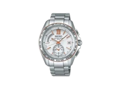SEIKO Brights Solar Radio World Time "Silver" SAGA146