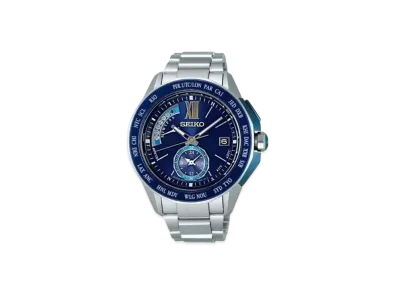 SEIKO Brights Solar Radio World Time Bombay Sapphire "Blue" SAGA155