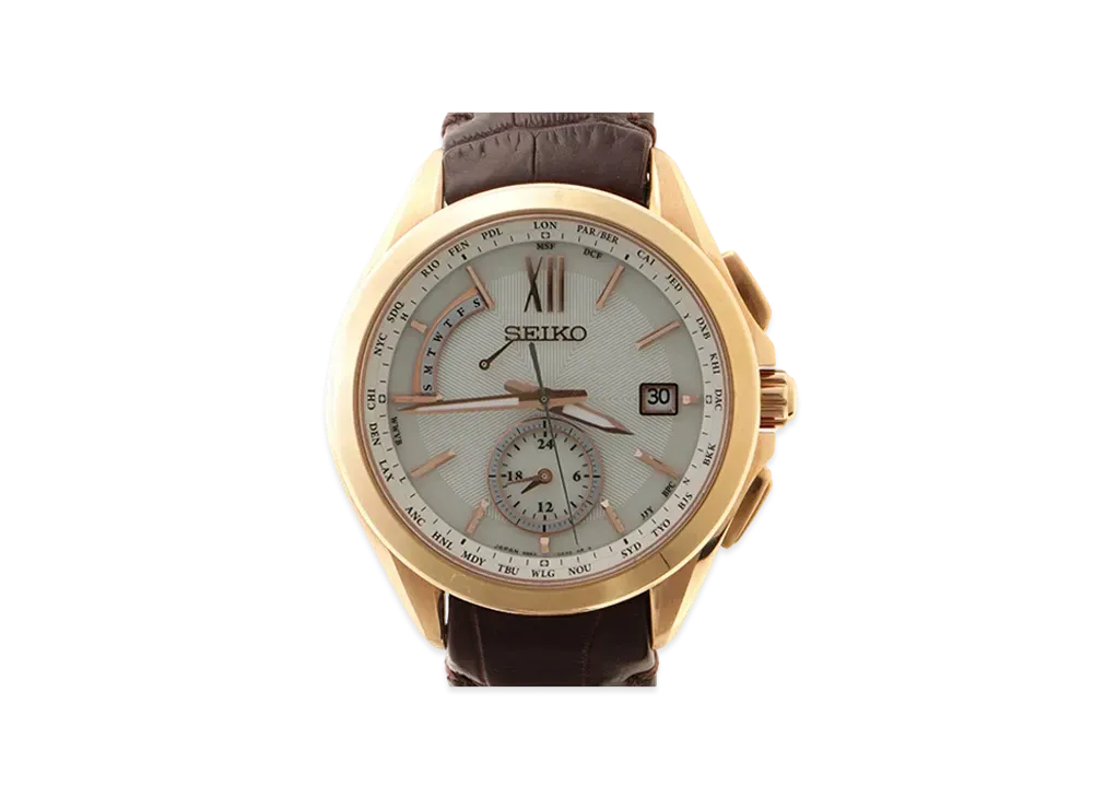 SEIKO Brights Solar Radio "Silver" SAGA252