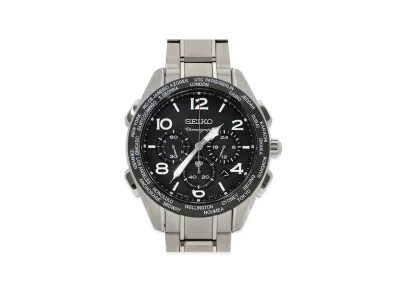 SEIKO Brightz World Time Chronograph Brightz 20th Anniversary Limited Model "Black" SAGA295