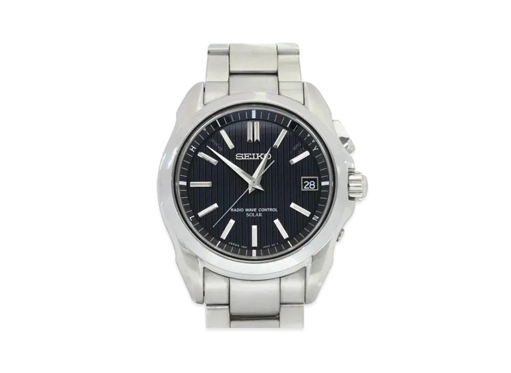 SEIKO Brights Solar Radio Chronograph "Black" SAGZ051