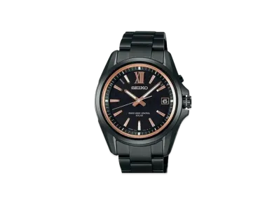SEIKO Brights Solar Radio "Black" SAGZ061