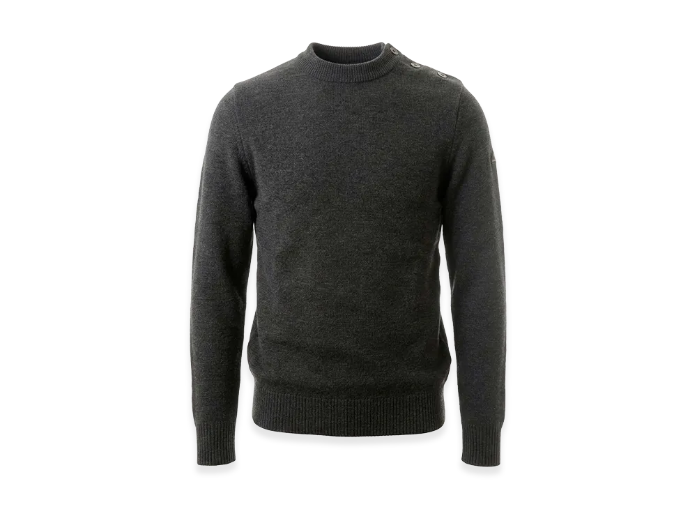 SAINT JAMES Knit Sweater "Anthracite Grey"