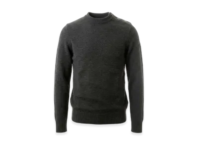 SAINT JAMES Knit Sweater "Anthracite Grey"