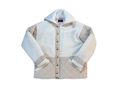 SAPEur Quilt Sheep Jacket "Off White"