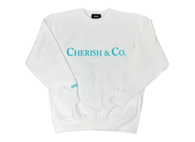 SAPEur Cherish&co Crewneck Sweat "White"