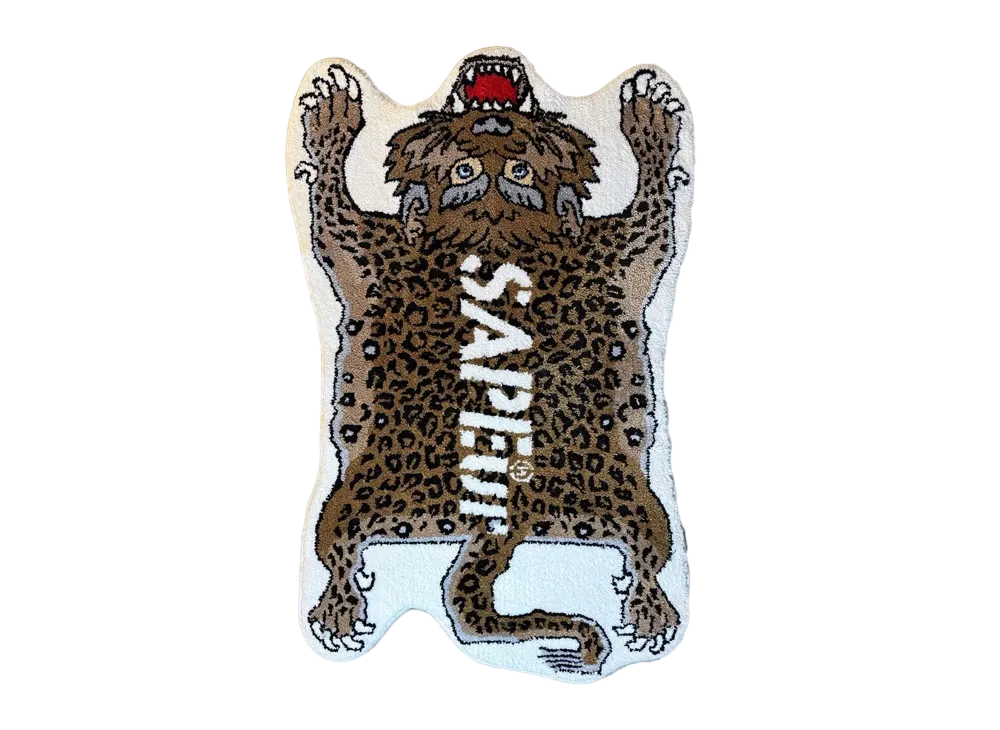 SAPEur Tibetan Leopard Rug "Brown"