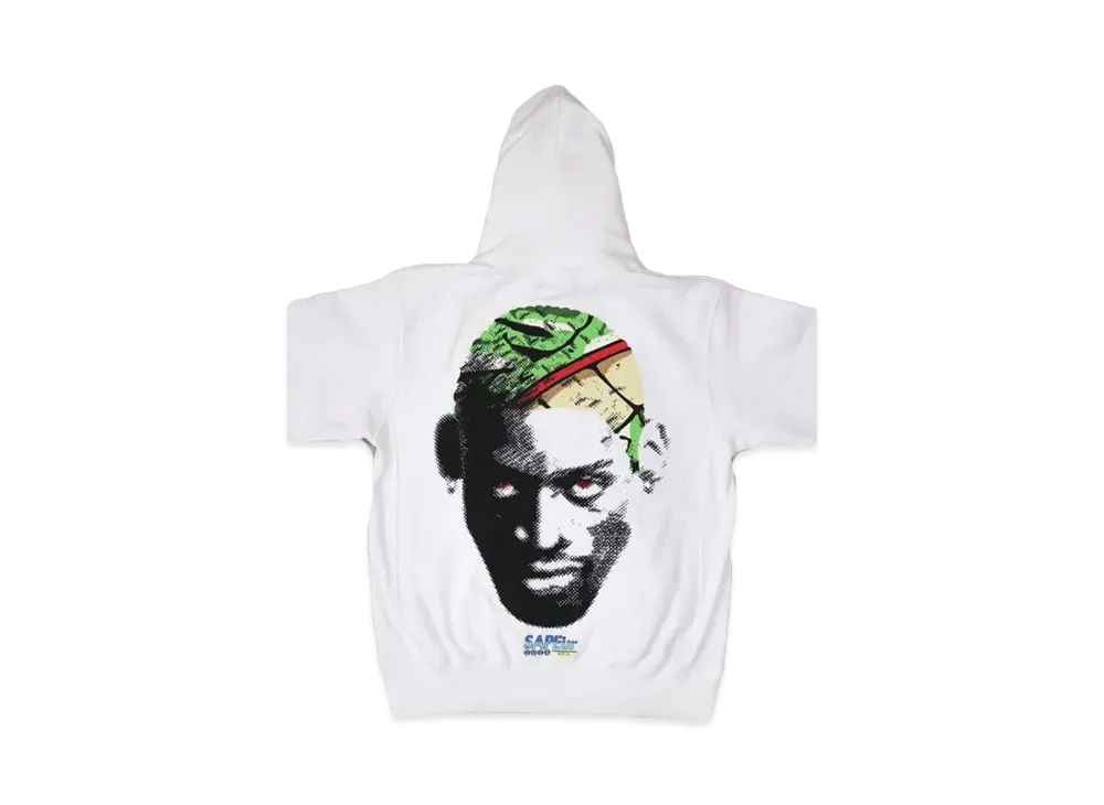 SAPEur Divine Dragon Head Hoodie "White"