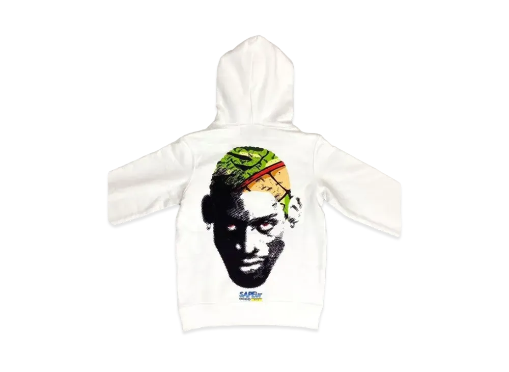 SAPEur Divine Dragon Head Hoodie Kids "White"