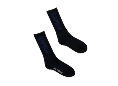 SAPEur Next Stop Is Tokyo Limited Socks "Black"