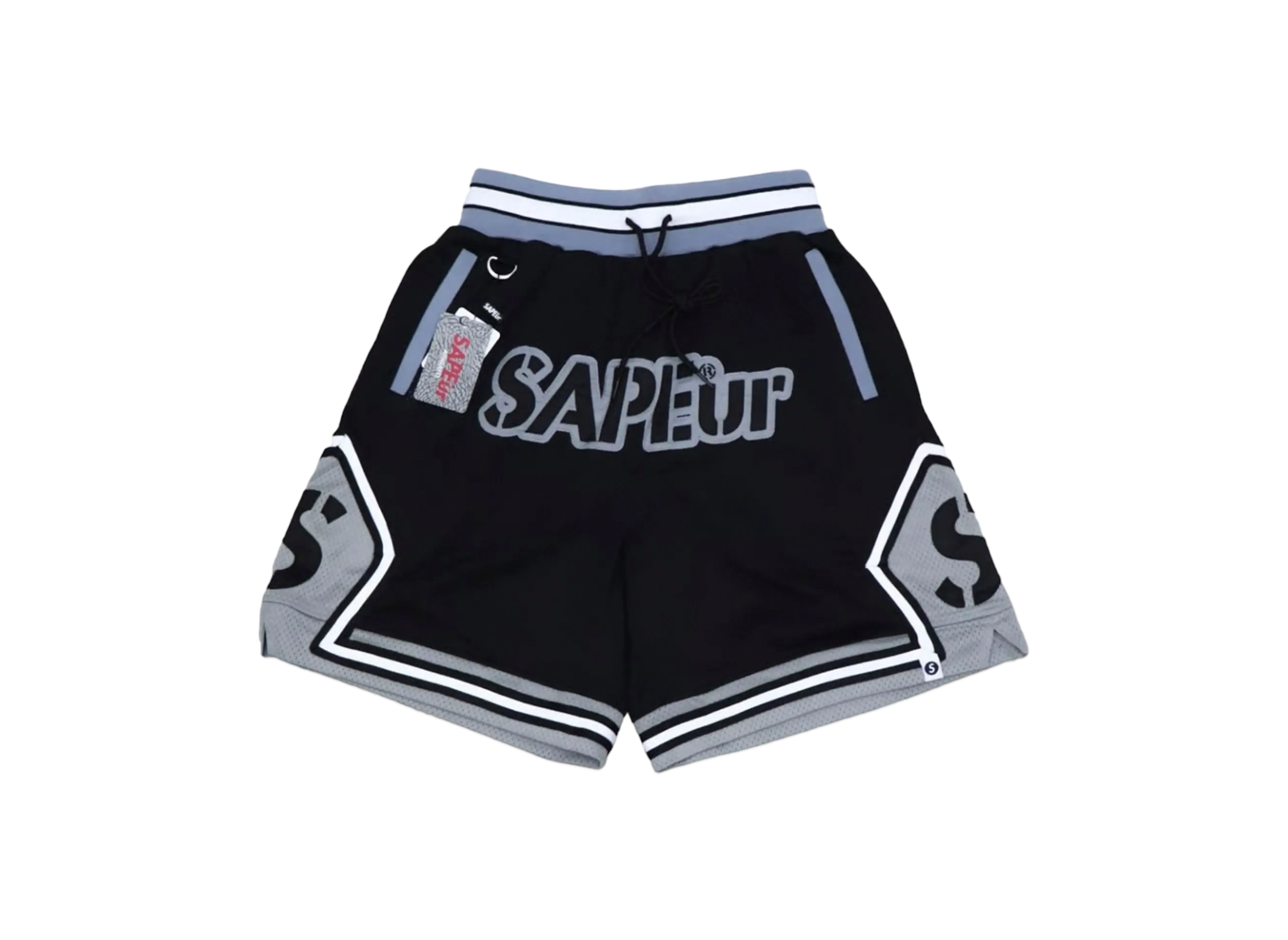 SAPEur Basket Shorts "Black"