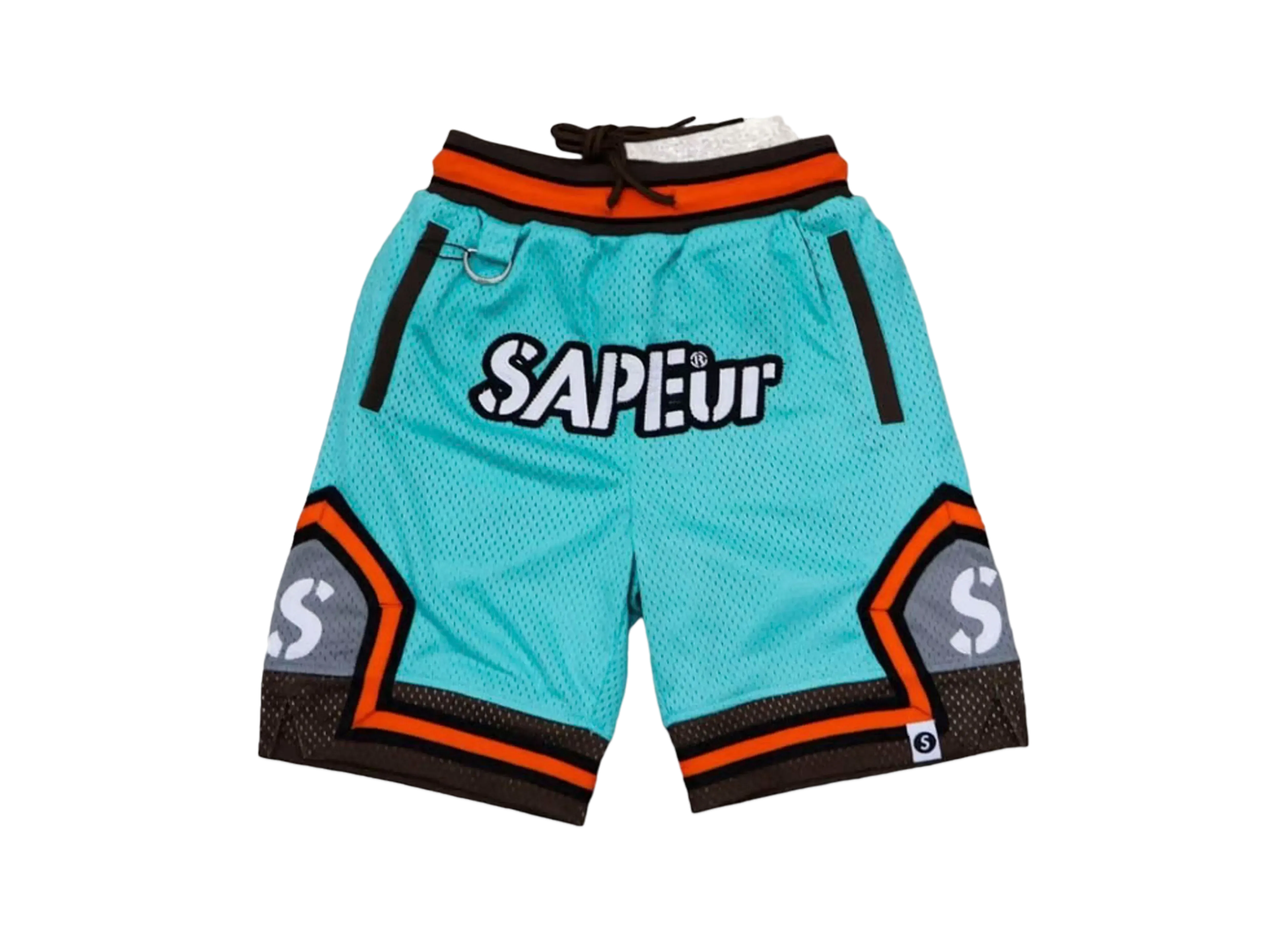 SAPEur Basket Shorts Kids "Mint Green"