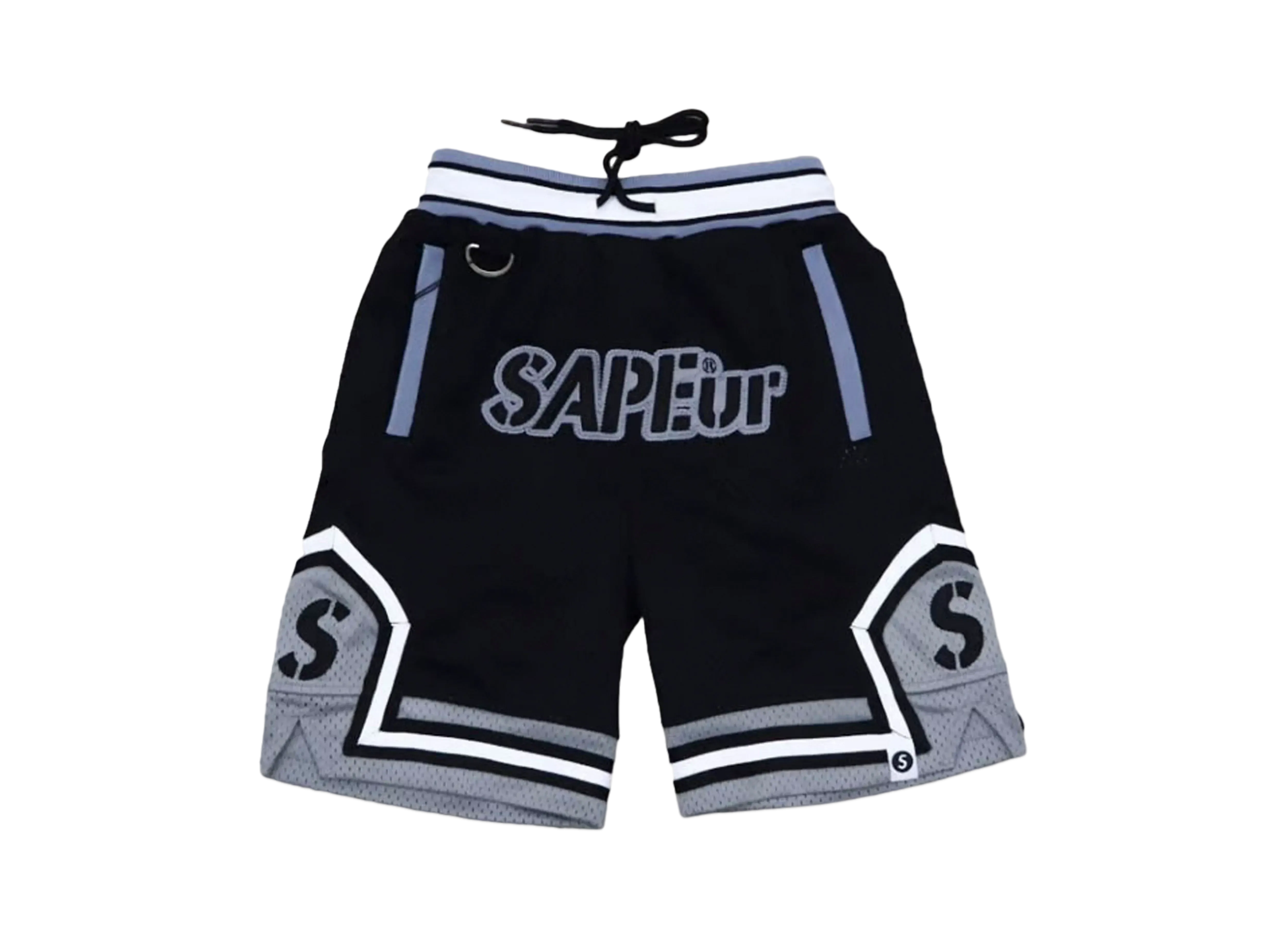 SAPEur Basket Shorts Kids "Black"