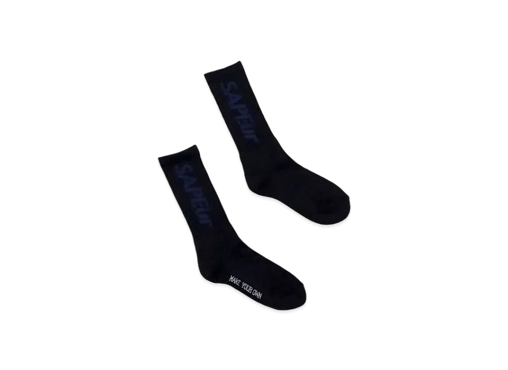 SAPEur Stencil Logo Navy Sox "Black"
