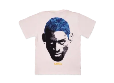 SAPEur Kids Island Head S/S Tee "White"