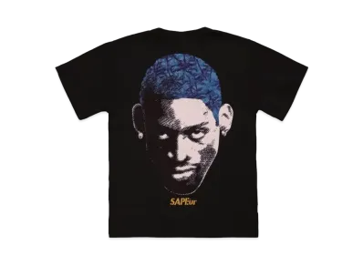 SAPEur Kids Island Head S/S Tee "Black"
