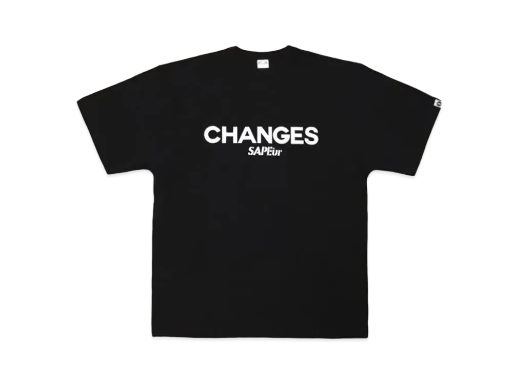 SAPEur Changes S/S Tee & Sox Set "Black"