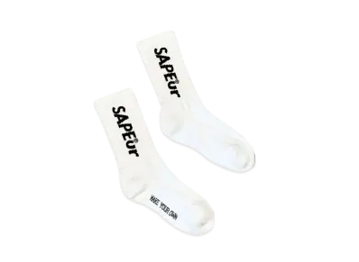 SAPEur Crew Socks "White"