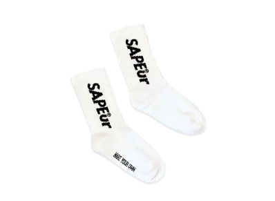 SAPEur Kids Crew Socks "White"
