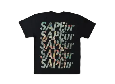 SAPEur Princess Yaegaki Kuniyoshi Utagawa S/S Tee "Black"