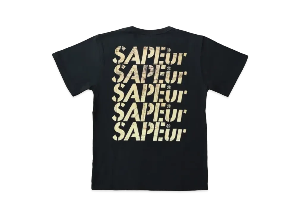 SAPEur Kids Canon Of Proportions Leonardo Da Vinci S/S Tee "Black"