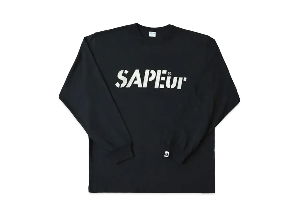 SAPEur Logo Long Sleeve Tee 