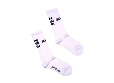 SAPEur Crew Socks Make Your Own "White"