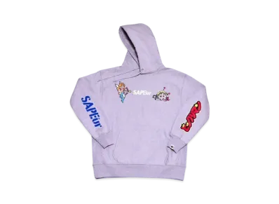 SAPEur x Bikkuriman Super Zeus Hoodie "Gray"