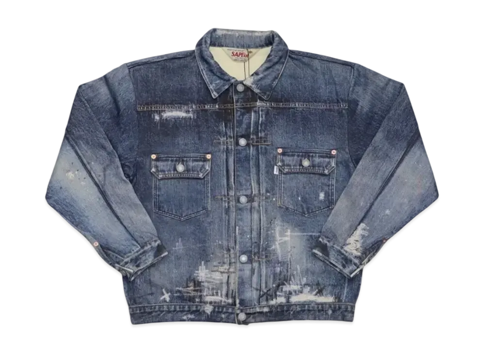 SAPEur Youth Lot.5067XX Sweat Jacket "Indigo"