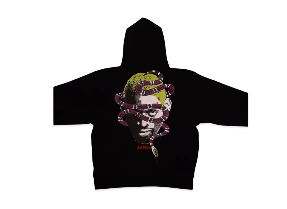 SAPEur Year of the Snake Hoodie "Black" A0025-043