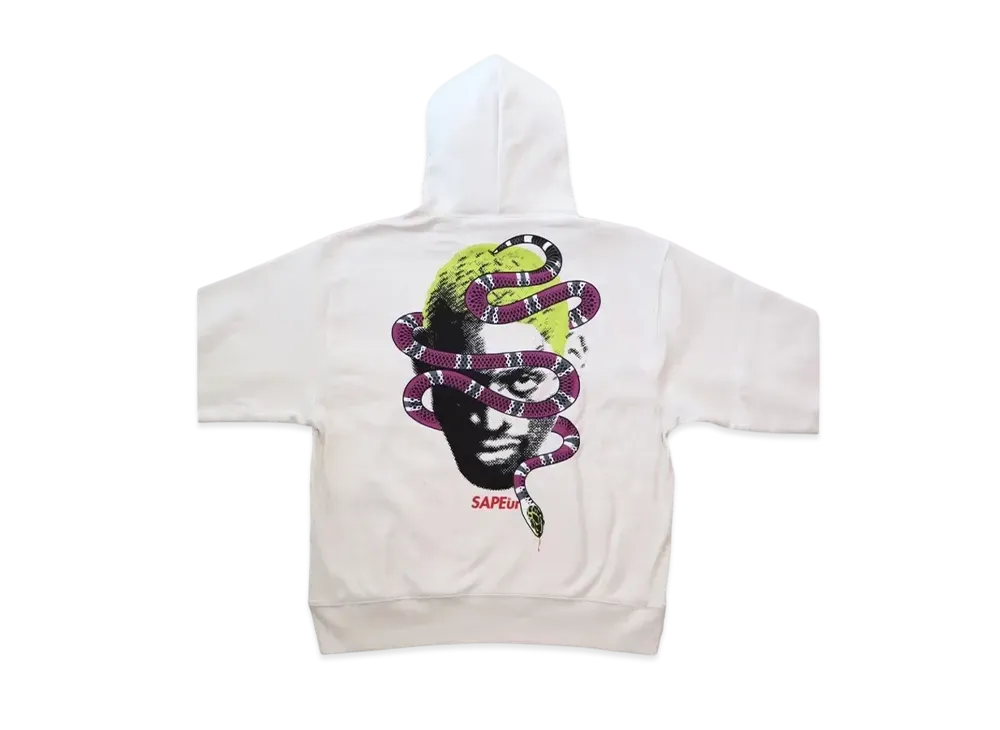 SAPEur Year of the Snake Hoodie "White"