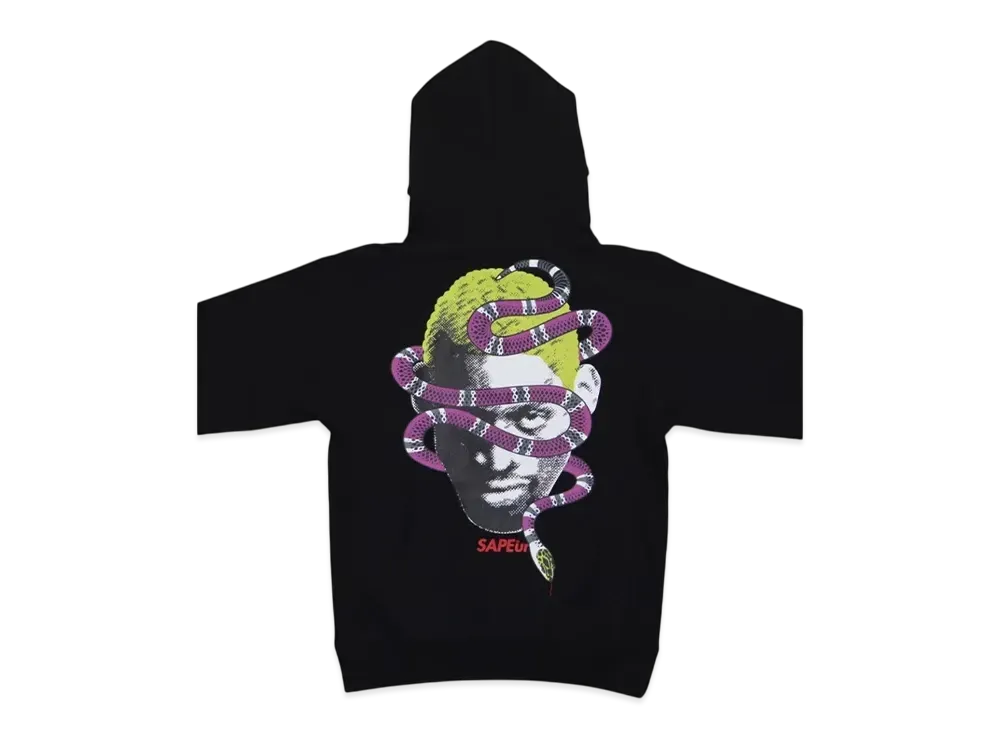 SAPEur Youth Year of the Snake Hoodie "Black"