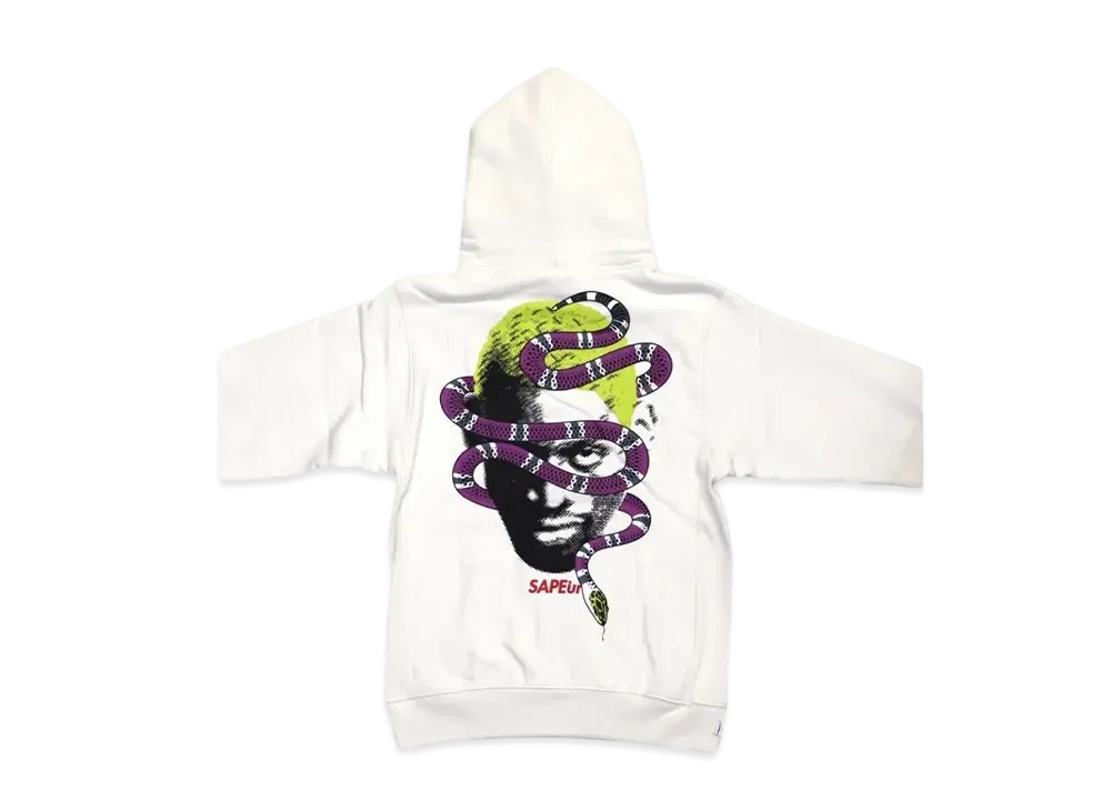 SAPEur Kid's Year of the Snake Hoodie "White"