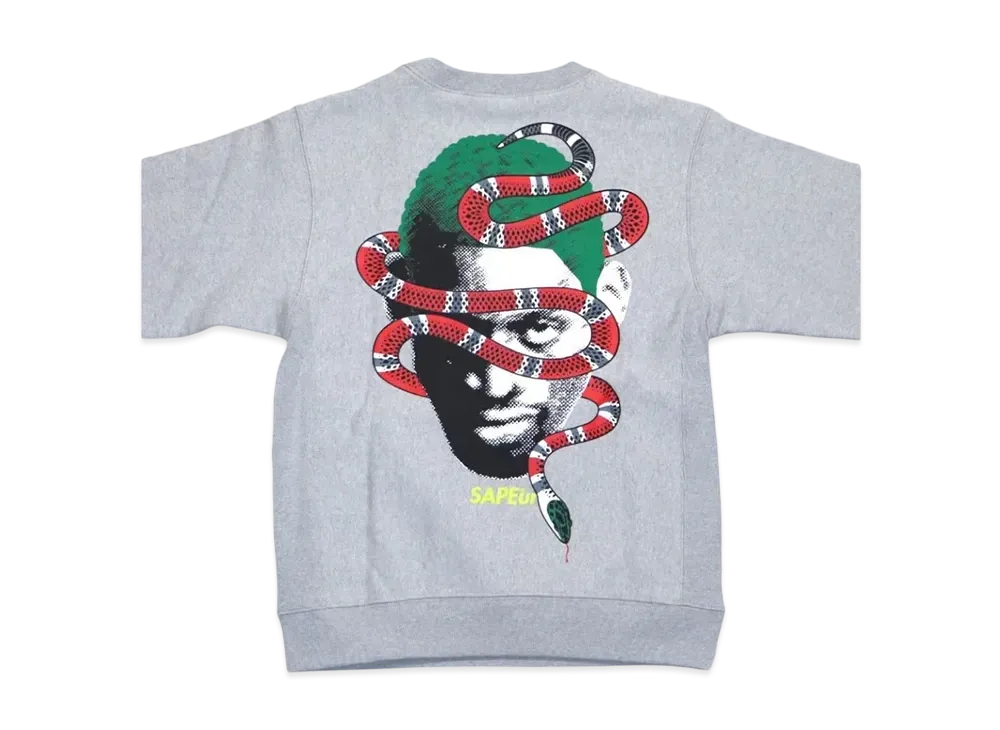 SAPEur Year of the Snake Crew Neck "Gray"