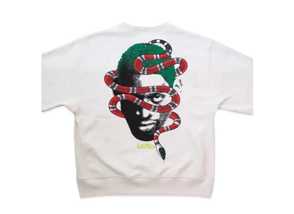SAPEur Year of the Snake Crew Neck "White"