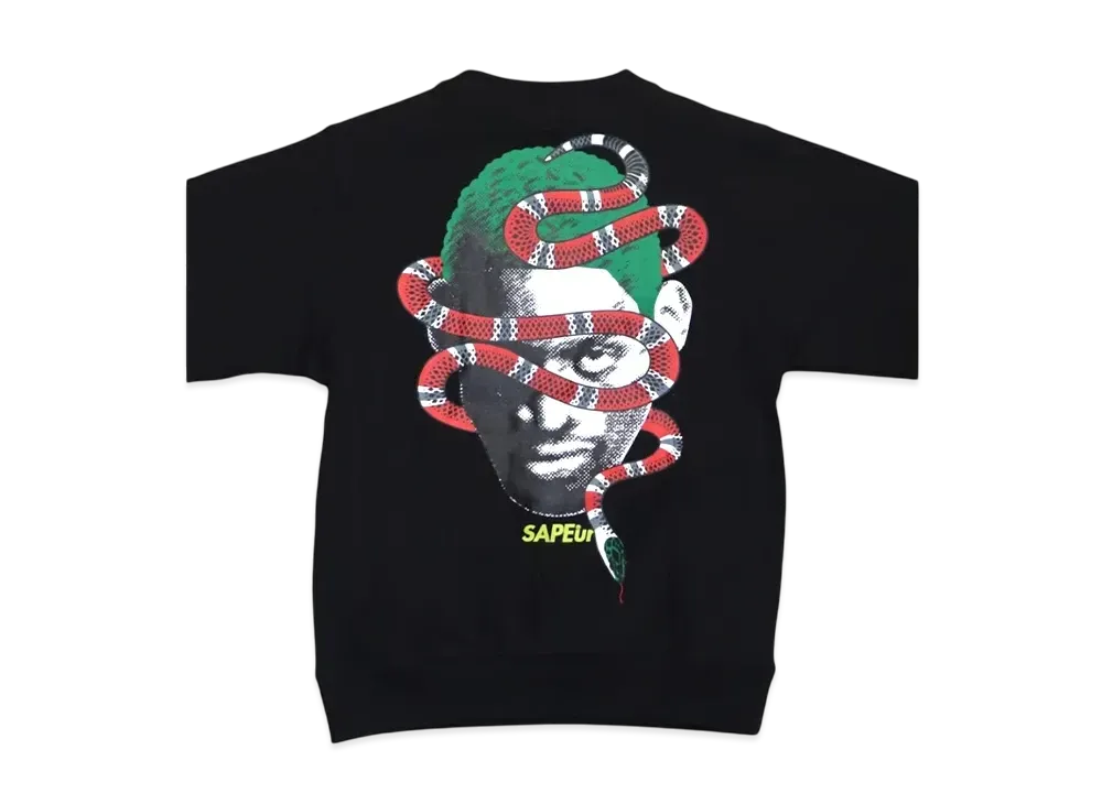 SAPEur Kid's Year of the Snake Crew Neck "Black"