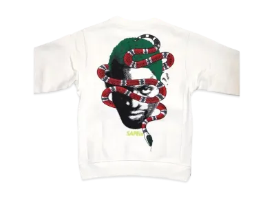 SAPEur Kid's Year of the Snake Crew Neck "White"