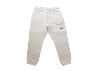 SAPEur Logo Sweat Pants "White"