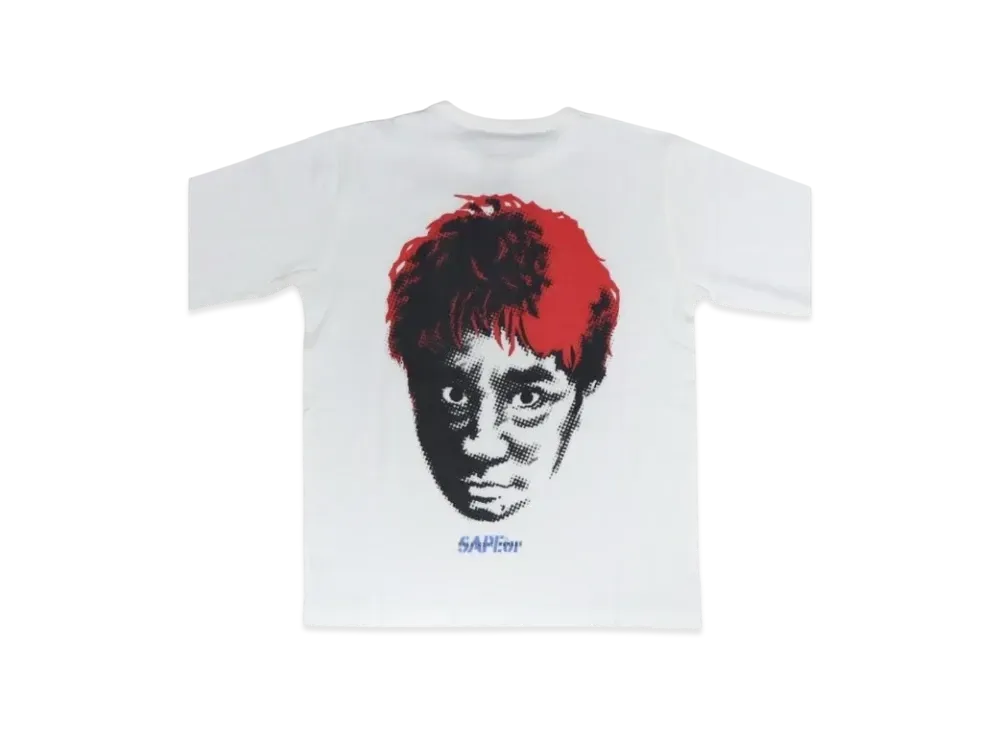 SAPEur x MASATOSHI HAMADA Red Head Hamada LS Tee Kids "White"