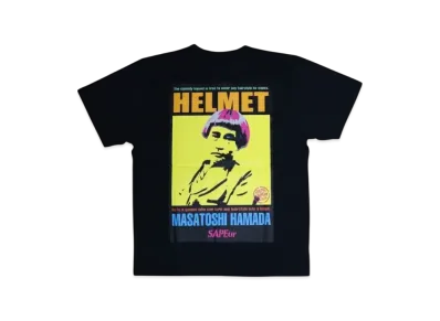 SAPEur x MASATOSHI HAMADA A Laugh For Life SS Tee Youth "Black"