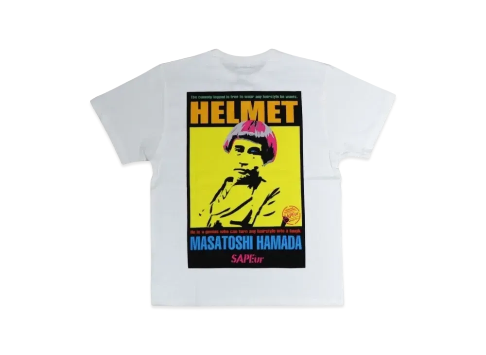 SAPEur x MASATOSHI HAMADA A Laugh For Life SS Tee Youth "White"