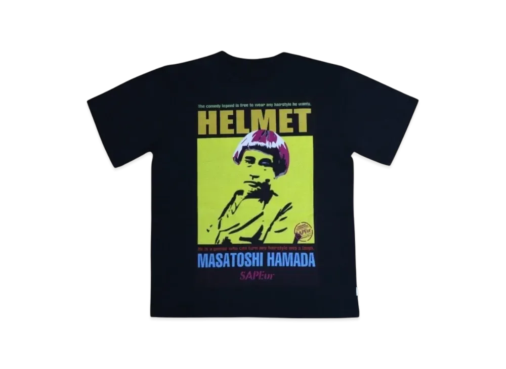 SAPEur x MASATOSHI HAMADA A Laugh For Life SS Tee Kids "Black"