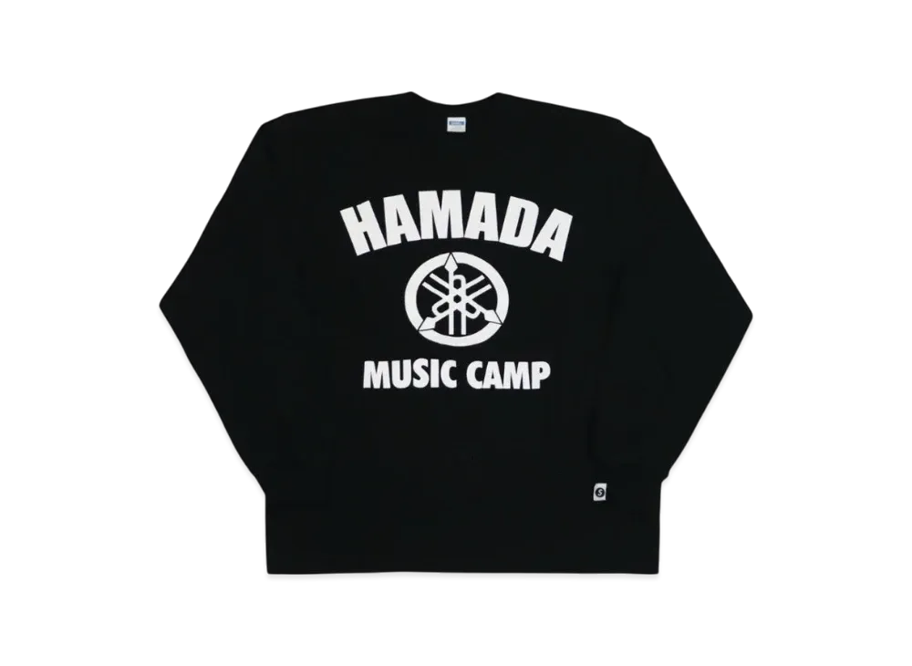 SAPEur x MASATOSHI HAMADA Music Camp LS Tee "Black"