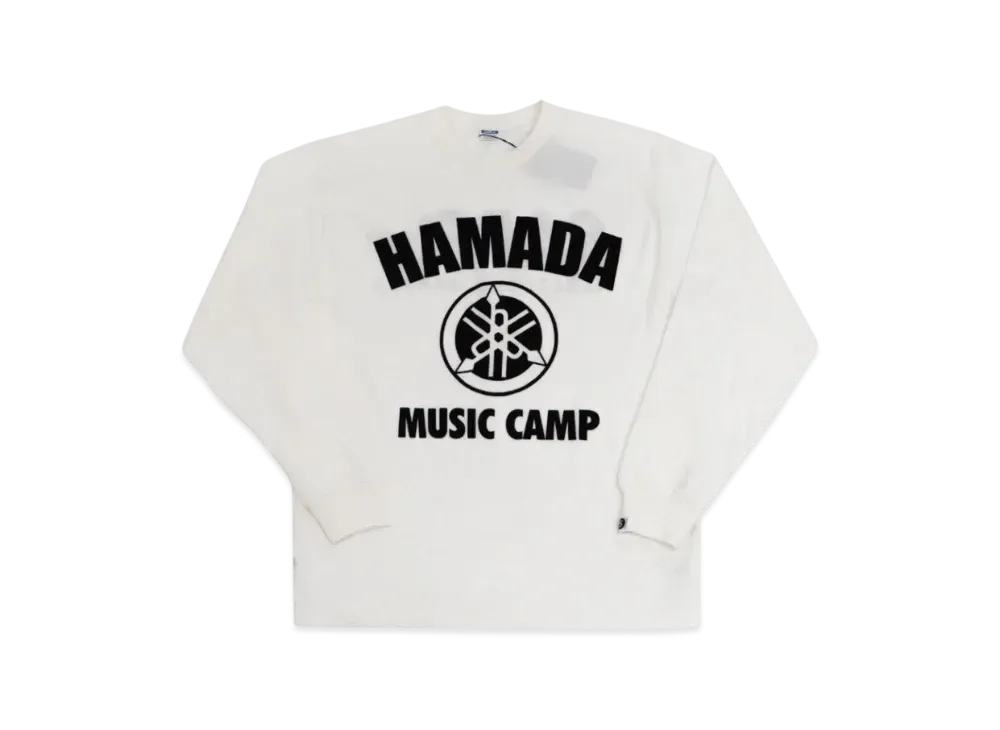 SAPEur x MASATOSHI HAMADA Music Camp LS Tee "White"
