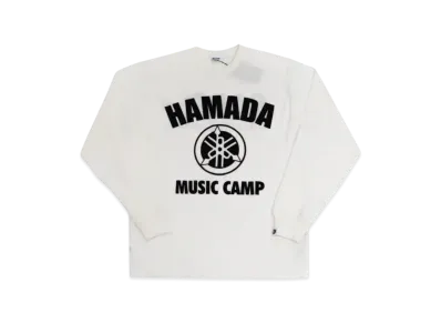 SAPEur x MASATOSHI HAMADA Music Camp LS Tee "White"
