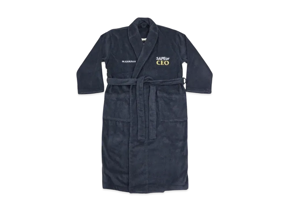 SAPEur x MASATOSHI HAMADA Legend Bath Robe "Black"
