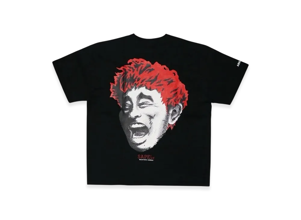 SAPEur x MASATOSHI HAMADA vol.9 Legend Smile Head S/S Tee "Black"