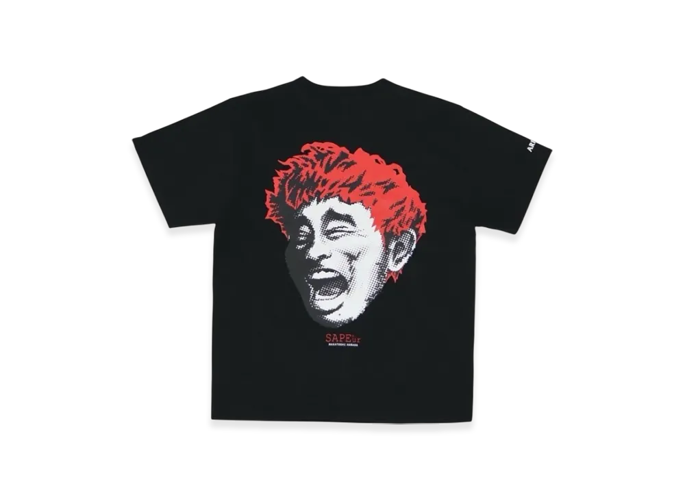 SAPEur x MASATOSHI HAMADA vol.9 Youth Legend Smile Head S/S Tee "Black"