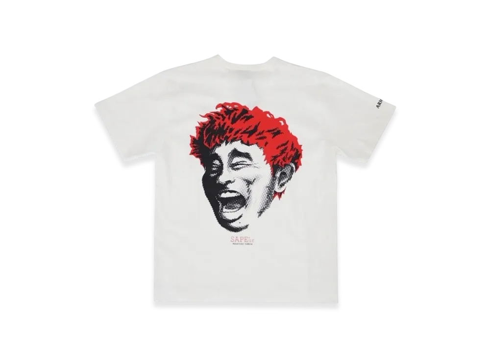 SAPEur x MASATOSHI HAMADA vol.9 Youth Legend Smile Head S/S Tee "White"
